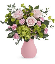 Breezy Pink Bouquet from Swindler and Sons Florists in Wilmington, OH